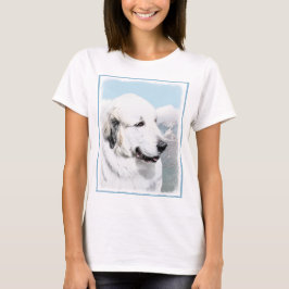 Grote Pyreneeën schilderen - Oorspronkelijke honde T-shirt