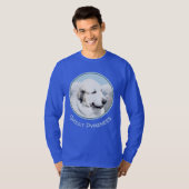 Grote Pyreneeën schilderen - Oorspronkelijke honde T-shirt (Voorkant volledig)