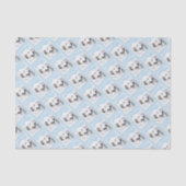 Grote Pyreneeën schilderen - Oorspronkelijke honde Tissuepapier (Voorkant)