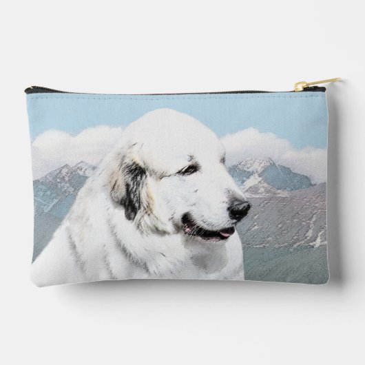 Grote Pyreneeën Schilderen Wit Originele Huisdier  Etui (Achterkant)
