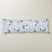 Grote Pyreneeën Schilderen Wit Originele Huisdier  Lichaamskussen (Achterkant)