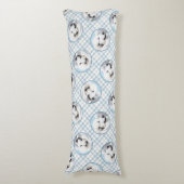 Grote Pyreneeën Schilderen Wit Originele Huisdier  Lichaamskussen (Voorkant Verticaal)