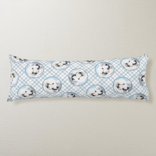 Grote Pyreneeën Schilderen Wit Originele Huisdier  Lichaamskussen (Voorkant)