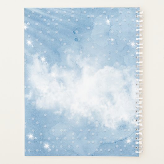 Grote pyreneeën Sleepy Puppy WC Planner (Achterkant)