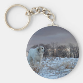 Grote Pyreneeën Sleutelhanger