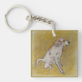 Grote Pyreneeën-Sleutelhanger Sleutelhanger