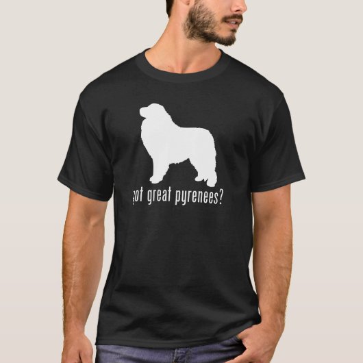 Grote Pyreneeën T-shirt (Voorkant)