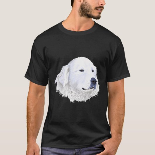 Grote Pyreneeën T-shirt (Voorkant)