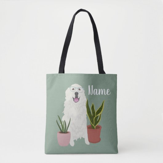  Grote Pyreneeën Tote Bag (Voorkant)