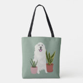 Grote Pyreneeën Tote Bag (Achterkant)