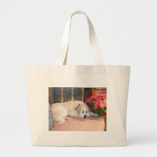Grote pyreneeën tote bag