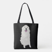 Grote Pyreneeën Tote Bag (Achterkant)