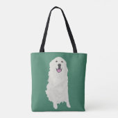Grote Pyreneeën Tote Bag (Achterkant)