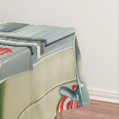 Grote Pyreneeën Vakantie Bakken: Feestelijke Kerst Tafelkleed (Voorbeeld)