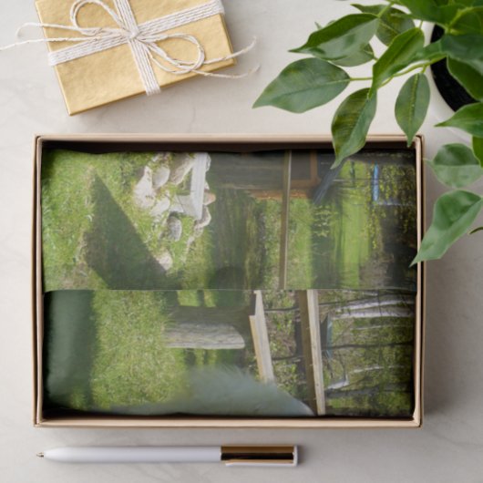 grote pyreneeën vol 2 tissuepapier (Geschenk)