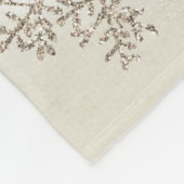 Grote Pyreneeën Waterverf Puppy Fleece Deken (Hoek)