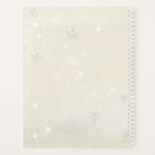 Grote Pyreneeën Waterverf Puppy Planner (Achterkant)