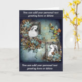 Grote Pyreneeën-Wenskaart - Vader- en Zonneontwerp Kaart (Gele Bloem)