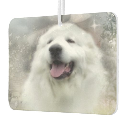 Grote Pyreneeën Winter Scene Luchtverfrisser (Links)