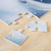 Grote Pyreneeën Winter Wonderland Kerstvreugde Legpuzzel (Zijkant)