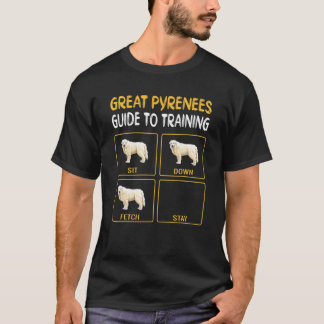 Grote Pyreneeëngids voor het trainen van honden T-shirt