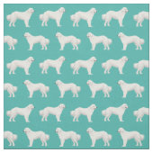 Grote Pyreneeënhond Stof (Swatch)