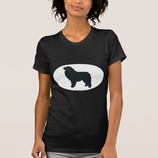 Grote Pyrenees Silhouette T-shirt (Voorkant)