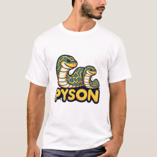 Grote python en kleine python t-shirt