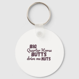 Grote Quarter Horse Billen Drijven Me Tot Waanzin  Sleutelhanger