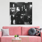 Grote races, door Natasha Us   Canvas Afdruk (Insitu (Woonkamer))