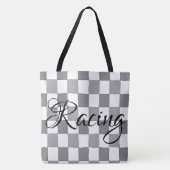 Grote races tote bag (Voorkant)