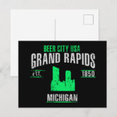 Grote Rapids Briefkaart (Voorkant / Achterkant)