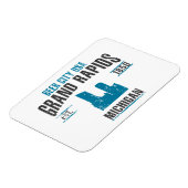 Grote Rapids Magneet (Linkerzijde)