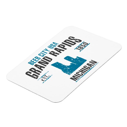 Grote Rapids Magneet (Linkerzijde)