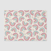 Grote regenbogen confetti tissuepapier (Voorkant)