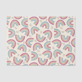 Grote regenbogen confetti tissuepapier