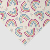 Grote regenbogen confetti tissuepapier (Detail)