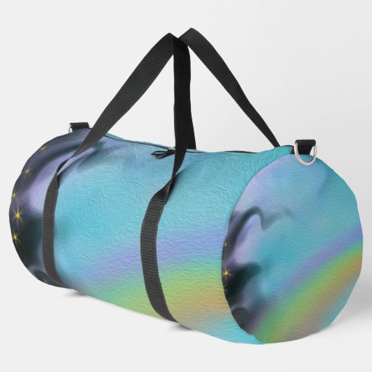 Grote Regenboog Duffle Bag Plunjezak (Linkerhoek)