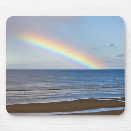 Grote regenboog over de Stille Oceaan bij Muismat (Voorkant)