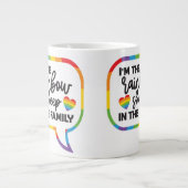 Grote Regenbooschaapmok Koffiekop (Voorkant)