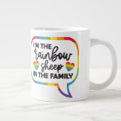 Grote Regenbooschaapmok Koffiekop (Rechts)