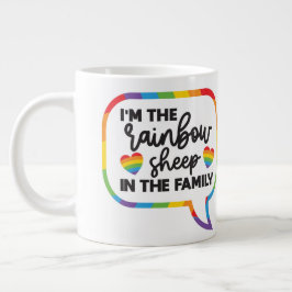 Grote Regenbooschaapmok Koffiekop