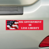 GROTE REGERING BUMPERSTICKER (Op auto)