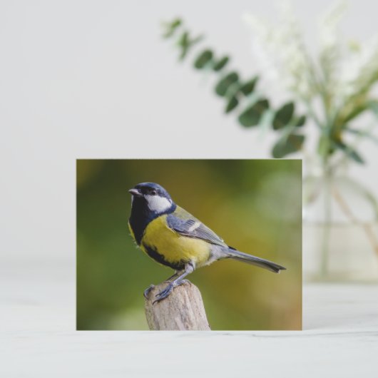 Grote reis in het najaar briefkaart (Staand voorkant)