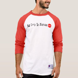 Grote reis naar Japan 3/4 Sleeve Raglan T-shirt