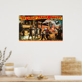 Grote reisroofoverval - Afdrukken Poster (Keuken)