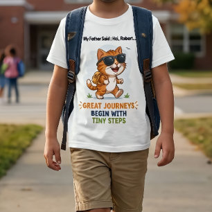 "Grote Reizen" Mooie Katten Kids T-Shirt