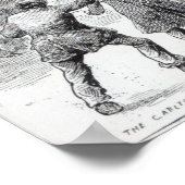 Grote rellen in Londen Poster (Hoek)