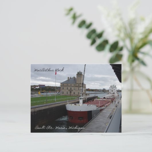 Grote Republiek in Mac Lock Post Card Briefkaart (Staand voorkant)