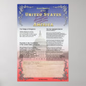 Grote Republiek van de Verenigde Staten Poster (Voorkant)